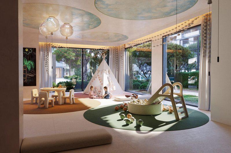 2-Bedroom Apartment — Livadia, Larnaca · Partner-provided project rendering. May not depict this exact unit